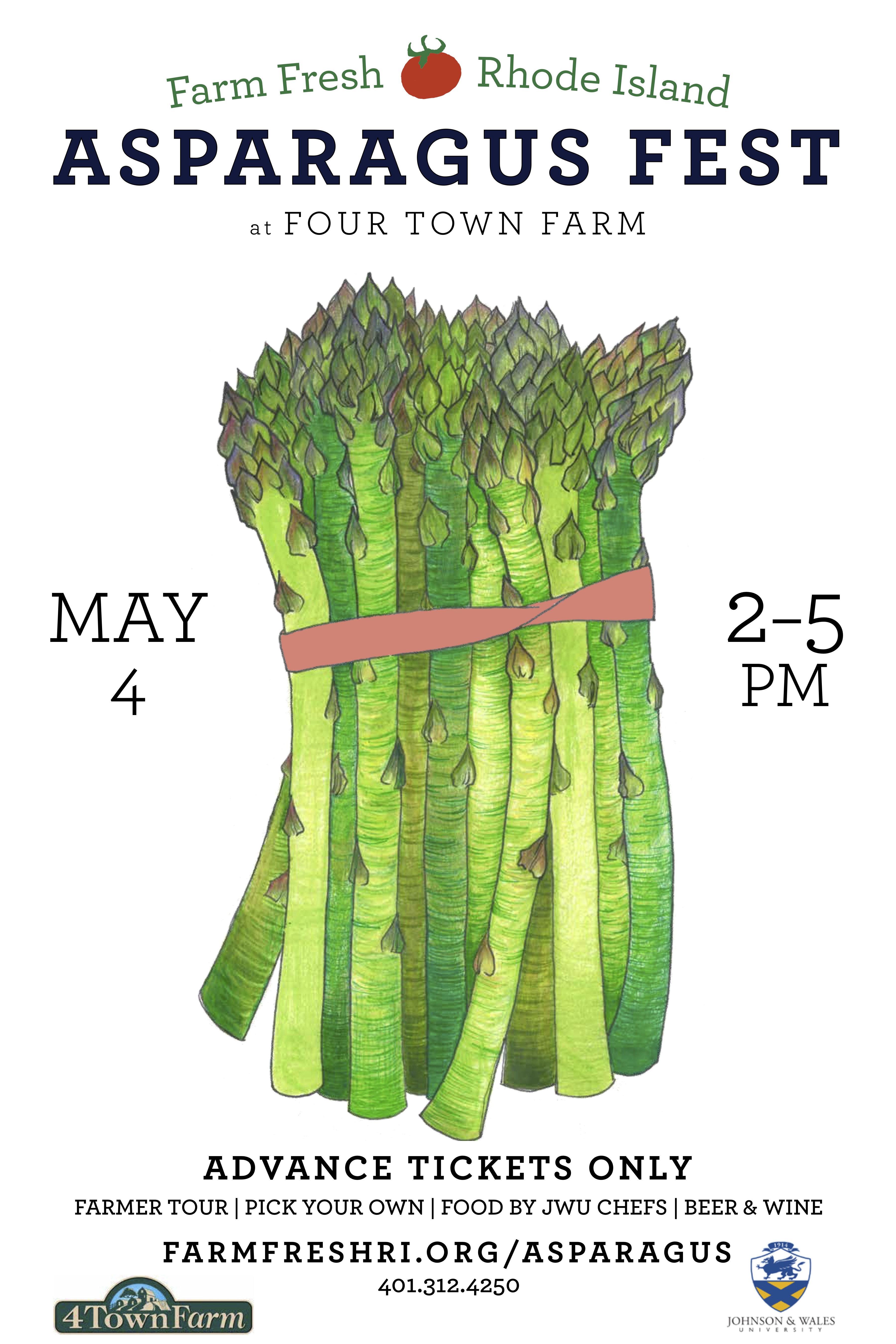 2nd Annual Asparagus Festival at Four Town Farm Edible Rhody